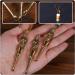 LUOZZY 3pcs Retro Brass Ear Spoons | Reusable Ear Picks with Buckle Key Ring - Buy Online on GoSupps.com