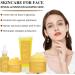 SilkNatur Turmeric+ Vitamin C Facial Kit - 4 Steps to Pure Glowing Skin - Contains Vitamin C Cleanser Scrub Serum and Cream - Buy Online on GoSupps.com