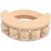 Filfeel Wooden Back Massage Roller - Deep Tissue Relief for Back Neck and Feet | 10 Pearl Hand Massager for Ultimate Relaxation - Buy Online on GoSupps.com