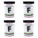 LIVIVA Organic Gluten Free Black Bean Fettuccine Noodle Pasta (4 Pk) 88 g Protein Bag - Certified Plant-Based Non-GMO Kosher Halal Vegan Keto Nutritious Pasta Plant-Based Protein Ready-to-Eat in minutes