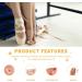 6 Pack Gel Toe Sleeves - Silicone Toe Protectors for Pain Relief and Prevention of Corns, Calluses, Blisters, and Hammertoes - Toe Separators for Men and Women - Buy Online on GoSupps.com
