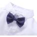 AmzBarley Baby Boys Gentleman Suit | Grey Tuxedo Rompers for Kids | Birthday Party Outfit | 3-4 Years - Buy Online on GoSupps.com