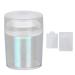 Nail Art Stamper Silicone Nail Stamper Professional Nail Art Tool with Stamping Plates for Home Salon Use (Clear)