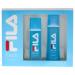 Fila Fragrance Giftset for Men - Cool Clean And Refreshing Fragrance And Body Mist - Extra Strength Long Lasting Scent Payoff - Trendy Rectangular Streamlined Portable Bottle Design - 2 Pc - Buy Online on GoSupps.com