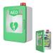 Qianmei AED Defibrillator wall cabinet with key and alarm ABS-Herz Defibrillation alarm box defibrillator unit for home schools clubs and groups
