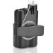 iGuerburn 360 Rotating Pump Case for Medtronic MiniMed 670G 770G 630G 640G 780G Pumps MiniMed Insulin Swivel Pump Belt Clip for Diabetic (Black)