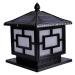 Courtyard Light IP65 Waterproof Outdoor Post Lamp Outdoor Solar Lighting Products Solar LED Pillar Light Lighting for Courtyard Decoration Pillar Lantern