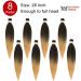 Xtrend EZ Braids Hair Extensions - 8 Packs Synthetic Fiber for Box Braids Warm Water Setting T27# Shadow Blond - 30 Inches - Buy Online on GoSupps.com