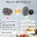 Facesunny Cast Iron Cleaner Chainmail Scrubber Upgraded Handle Cast Iron Scrubber Brush Black Stainless Steel 316 Chain Mail Scrubber - Buy Online on GoSupps.com