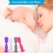 Baby Diaper Cream Spatula Applicator 4 Pack - Soft Silicone Mini Butt Paste Brush Set in Purple, Gray, Pink, White - Diaper Rash Cream Applicator - Buy Online on GoSupps.com