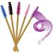guohanfsh 50Pcs Makeup Brushes Eyelash Brush Disposable Mascara Wands Applicator Eye Lashes Eyebrow Cosmetic Tool Rose Red - Buy Online on GoSupps.com