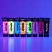 Moon Glow Neon UV Face and Body Paint Set - 16 Colors + UV Keychain (12ml) for Vibrant International Shipping - Buy Online on GoSupps.com