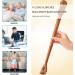 Back Scratchers for Seniors - Wooden Shouxing Grandpa Shape Massage Tool | Itch Relief & Birthday Gift (41.5cm x 3.5cm Primary Color) - Buy Online on GoSupps.com