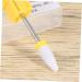 Beaupretty Nail Bit Grinding Head polish grinding bit bit Fine Coarse Bit Cuticle Bit Art Supplies File Bits s bits bits Accessories Nail Drill Bits medium Yellow - Buy Online on GoSupps.com