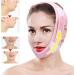 V Face Belt Chin Lifting Belt Sagging Skin Double Chin Reducer Face Lift V Shaped Contour Tightening Strap Reusable for women and men - Buy Online on GoSupps.com