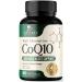 CoQ10 100mg Softgels - Better Absorption Antioxidant for Heart Health & Cellular Energy Support - Nature's Co Q10 Vitamins Non-GMO & Gluten Free Coenzyme Q10 Supplement - 60 Softgels