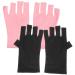 minkissy 10 Pairs Nail Gloves Pink Gloves Hand Gloves for Protection Uv Gloves Protective Gloves Fingerless Gloves for Women Uv Protection Polyester Miss Cotton Gloves Manicure - Buy Online on GoSupps.com
