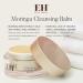 Emma Hardie Moringa Oil Cleansing Balm with Grapeseed Oil & Vitamin E - Makeup Remover & Microfiber Face Cloth Set - Buy Online on GoSupps.com