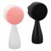 Facial Deep Cleansing Brush Double Sided Soft Bristles Exfoliating Manual Face Brush for Travel