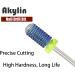 Akylin Carbide Nail Drill Bits - 3/32 Fast Remove for Acrylic/Hard Gels Smooth Round Top for Manicure Pedicure Cuticle Gel Polishing Salon Bits-Left and Right Hand(Coarse) Coarse-C Type-C - Buy Online on GoSupps.com