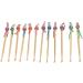 12 Pcs Doll Top Bamboo Ear Spoon Earpick Curette Tool - Buy Online on GoSupps.com