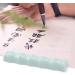 Megrez Calligraphy Brush Holder Set - Imitation Jade Brush Rest & Paper Weight Pack for Chinese Calligraphy Practice - Buy Online on GoSupps.com