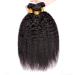 Yaki Smooth Real Hair Bundle - 76.2 cm 10A Brazilian Kinky Straight for Black Women - Natural Color 30 - Buy Online on GoSupps.com