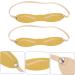 Mipcase 60 Pcs Eyebrow Practice Skin Eyebrow Fake Skin Eyebrow Headband Eyebrow Trimming Practice Tools - Buy Online on GoSupps.com