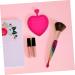 VINTORKY Makeup Brush Cleaning Pad Makeup Brush Cleaning Tool Silicone Holder Silicone Makeup Tool Cleaner Beauty Brush Cleaning Bowl Makeup Pallet Scrub Board Silica Gel Foldable 12x9cm Rosy - Buy Online on GoSupps.com