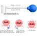 Almond Stones Cupping Glass | Tonsil Stone Remover & Oral Care Tool for Fresh Breath - Buy Online on GoSupps.com