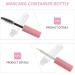 Ciieeo 6pcs Eyeliner Stick Eyelash Brush Mini Containers Pet Shadow Tip Liner Tubes Make up Travel 10.5x1.5cm Pink - Buy Online on GoSupps.com