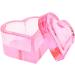Sharplace Nail Art Dish with Lid Jewelry Storage Box for Acrylic Liquid Powder Manicure Care Delicate Nail Art Glass Cup pink - Buy Online on GoSupps.com