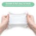 Panlom 160-Pack Cotton Disposable Cloths | Soft Fleece Towels for Facial Cleaning & Makeup Removal - Dry or Wet Use - Buy Online on GoSupps.com