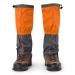 Jenngaoo 1 pair of outdoor gaiters gaiters hike waterproof gaiter gaiter for outdoor pants for hiking climbing and snow hiking snow protection shoes (orange)