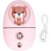Pink Portable Hydrating Beauty Sprayer for Skin Moisturizing Nano-Level Hydration Elegant Design 35ml Tank Capacity Warm Night Lighting - Buy Online on GoSupps.com