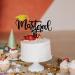 Master It Cake Topper Black Glitter Congrats Grad Cake Pick for 2024 Graduation Party Decoration - Buy Online on GoSupps.com