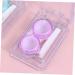 Solustre 4-Piece Mini Container Set for Colored Contact Lenses | Eye Care Holder & Carrying Bag - Buy Online on GoSupps.com
