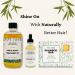 NATURE'S APOTHECARY Tea Tree Hair & Scalp Treatment Oil | Pure Tea Tree & Rosemary Essential Oils for Soothing Scalp & Promoting Hair Growth - International Shipping Available - Buy Online on GoSupps.com