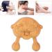 Sandalwood Facial Massage Comb - Wooden Gua Sha for Neck Eyes and Face - Small Tiger Shape - Buy Online on GoSupps.com