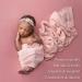 Newborn Photography Props Wrap Set with Pearl Decor - Snow Powder/Beige | Handmade Knit Blanket Swaddle for Baby Photo Shoots - Buy Online on GoSupps.com