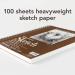 Strathmore 455-3  400 Series Sketch Pad  9"x12" Wire Bound  100 Sheets  White 9x12 White 100 Sheets - Buy Online on GoSupps.com
