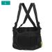 UpqrSG Adjustable Lumbar Support Belt | Reinforced Back Support with Breathable Fabric & Reflective Strip | Posture Correction (L) - International Shipping Available - Buy Online on GoSupps.com
