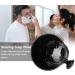 Buy Black Plastic Shaving Bowl for Men Foam Shaving Shell with Handle | Perfect for Soap & Cream - Buy Online on GoSupps.com