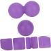 Frcolor 4-Piece Yoga Massage Ball Set - Portable Lacrosse & Foot Massager for Muscle Relaxation - Ideal for Home Use - Buy Online on GoSupps.com