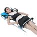 Wolves portable cervical vertebral lumbar traction bed physiotherapy-body stretching corrector device that relieves the neck lumbale spondylose traction stroke 0-210mm