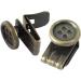 KUNN Mask Button with Movable No-Sew Clips | Bronze Metal Button for Ear Relief | Pack of 5 - Buy Online on GoSupps.com