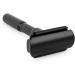 QSHAVE Matte Black Adjustable Safety Razor - Classic Double Edge Razor with 1 Blade | Perfect for a Smooth Shave | International Shipping Available - Buy Online on GoSupps.com