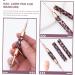Healeved Leopard Print Double-ended Nail Art Pen Nail Art Brush Flamingo Scrunchies Nail Drawing Liner Pen Liner Brush for Nails Nail Gel Polish Nail Liner Brush Metal Double Head Nail Glue - Buy Online on GoSupps.com