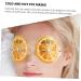  SAFIGLE SAFIGLE 3 Pieces Fruity Cooling Compresses for PVC Gel Eye Masks Against Fatigue Reusable Compresses for Relaxation at Home or on the Go - Buy Online on GoSupps.com