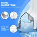 Cordless Water Flosser with 5 Modes & 4 Jet Tips - USB Rechargeable Dental Oral Irrigator for Travel - White - Buy Online on GoSupps.com